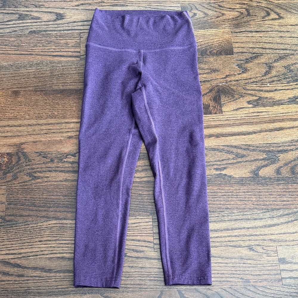 Fleo El Toro Bounce leggings hemmed to 21" inseam